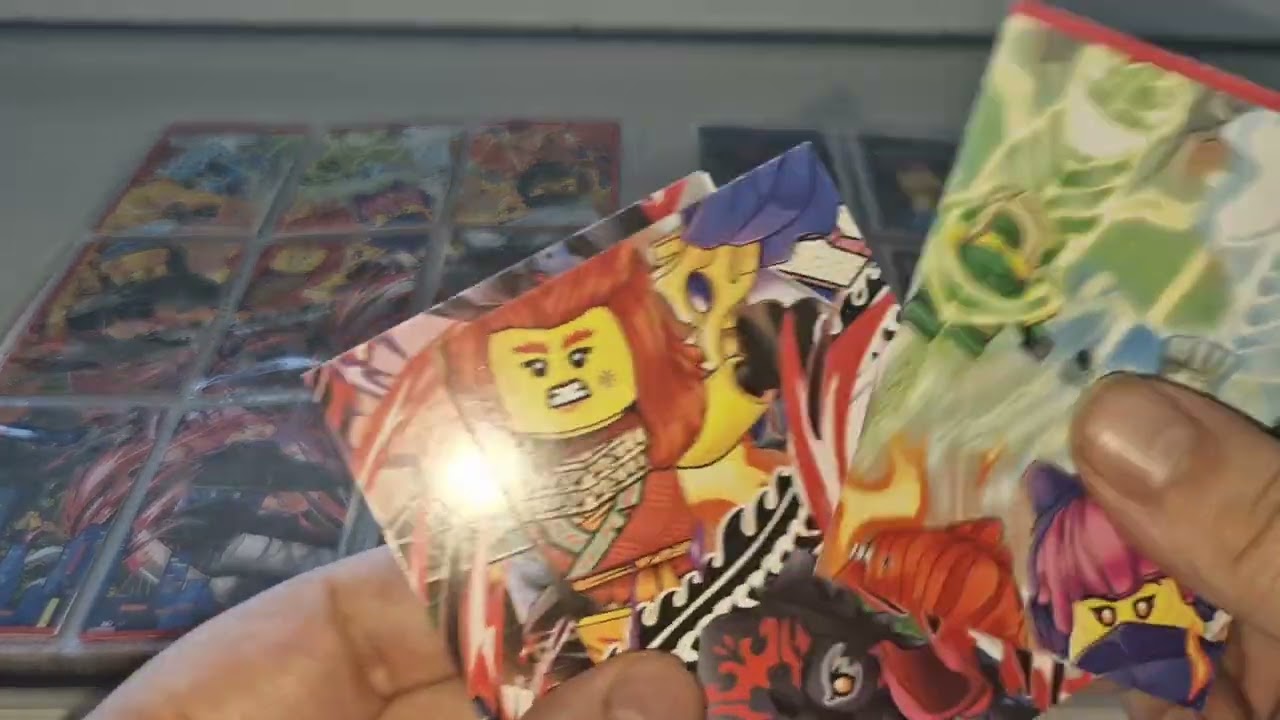 Lego ninjago serie sammelkarten part 6
