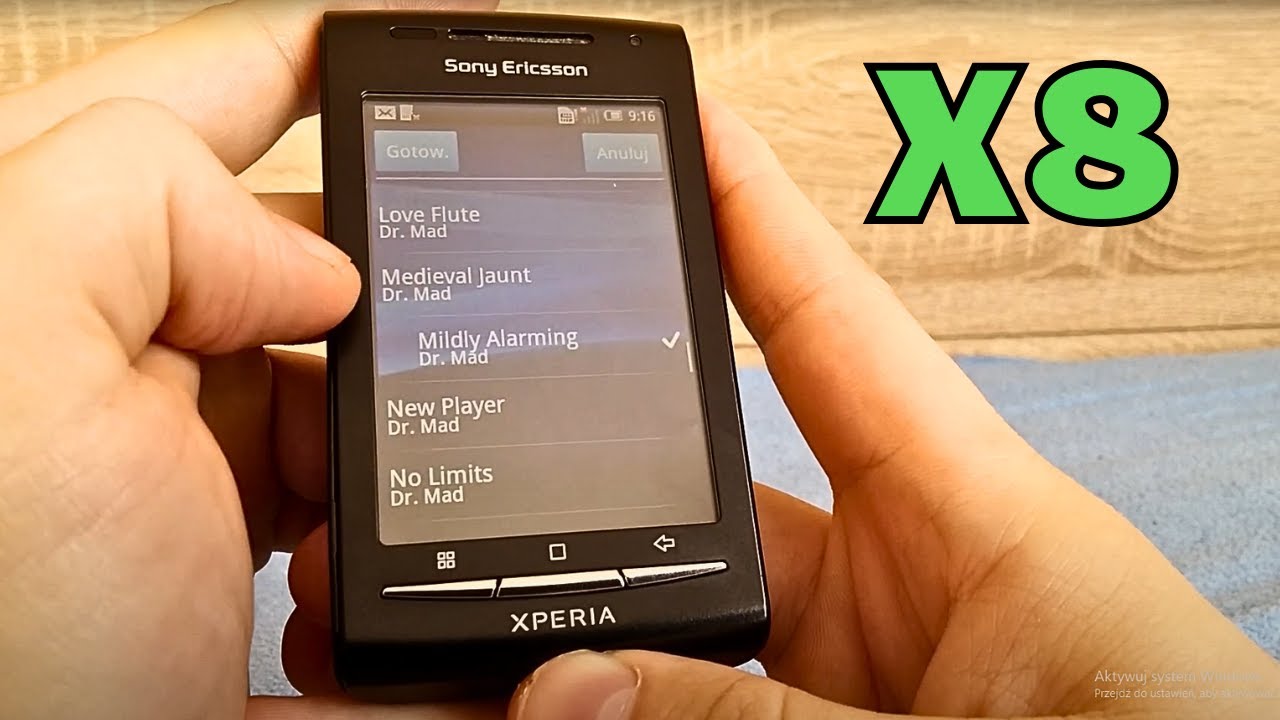 Sony Ericsson Xperia X8 E15i &ndash; Recenzja, Dzwonki (2010)