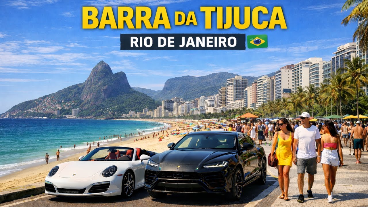 BARRA DA TIJUCA &mdash; ONE OF THE MOST DESIRED NEIGHBORHOODS IN RIO DE JANEIRO 【4K】SUMMER 2026