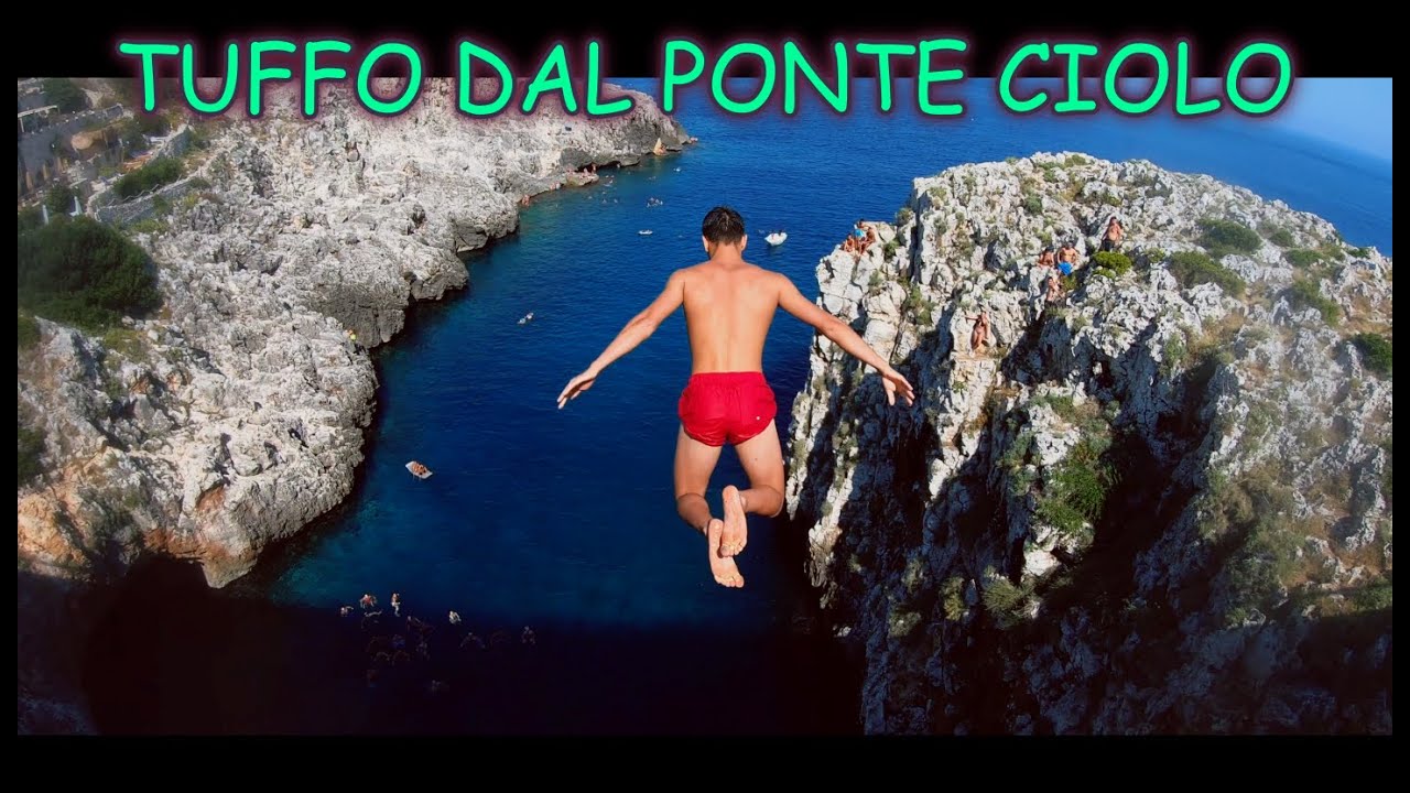 TUFFO MORTALE DAL PONTE CIOLO - SALENTO