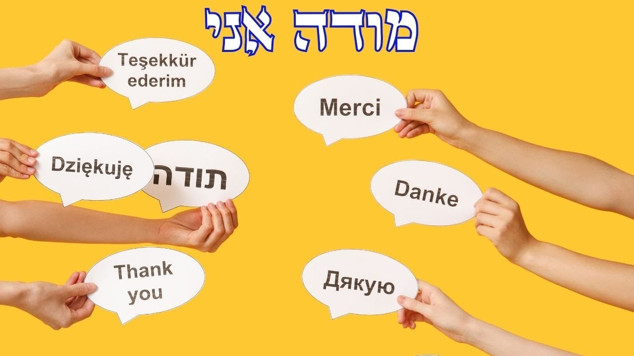 ⏰ מודה אני לפניך – שתי מילים שיכולות לשנות את תחילת היום שלך