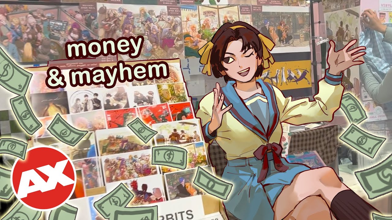 the ANIME EXPO Artist Alley experience [+ bestseller analysis]