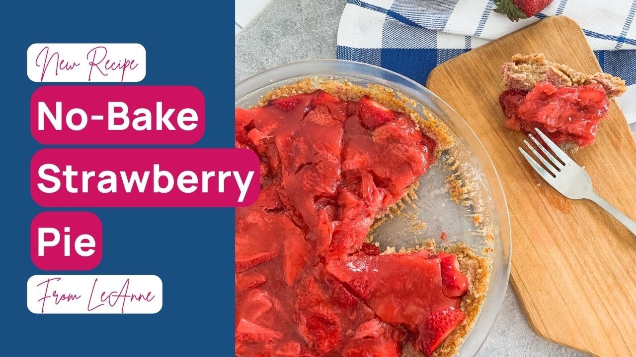 No-Bake Strawberry Pie
