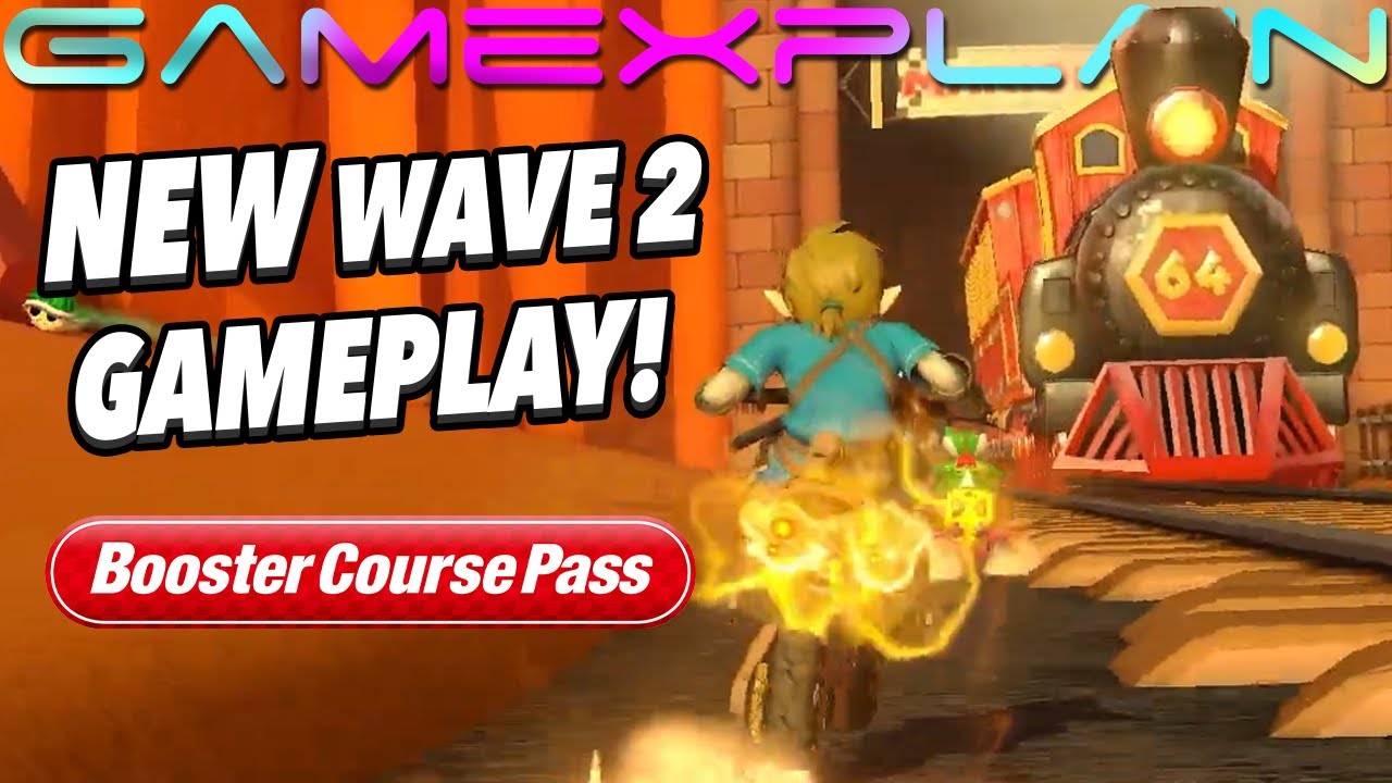 NEW Gameplay + Music of All 8 Tracks in Wave 2 of Mario Kart 8 Deluxe Booster Course DLC! (JP Site)