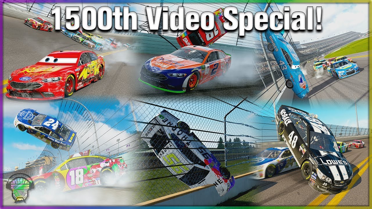 Crash Compilation! [1,500 Video Special!] | Forza Motorsport 7 | NASCAR/Cars Characters