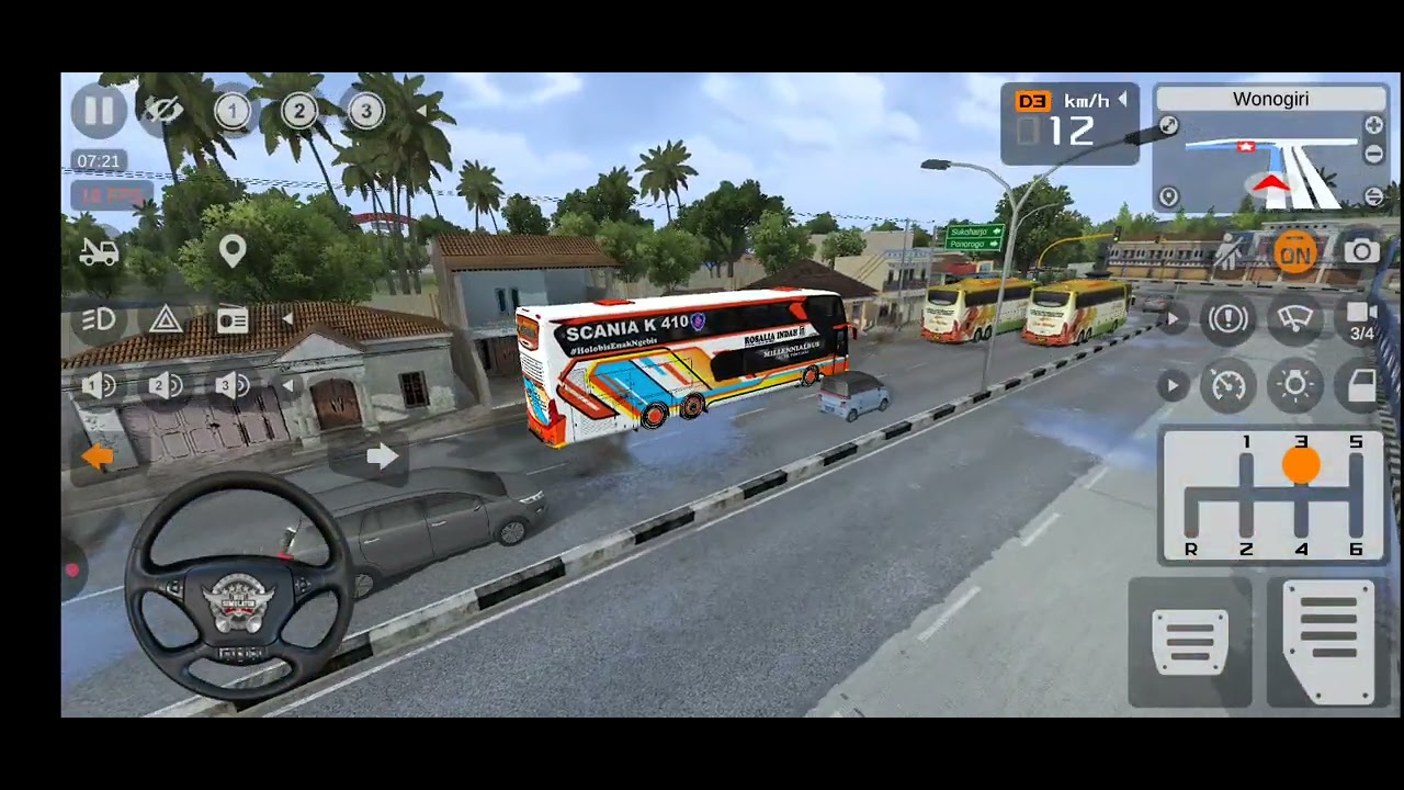 BUSSID SIMULATOR INSONESIA BERANGJAT DARI WONOGIRI KE SOLO NARIK # Bussid driving indonesia