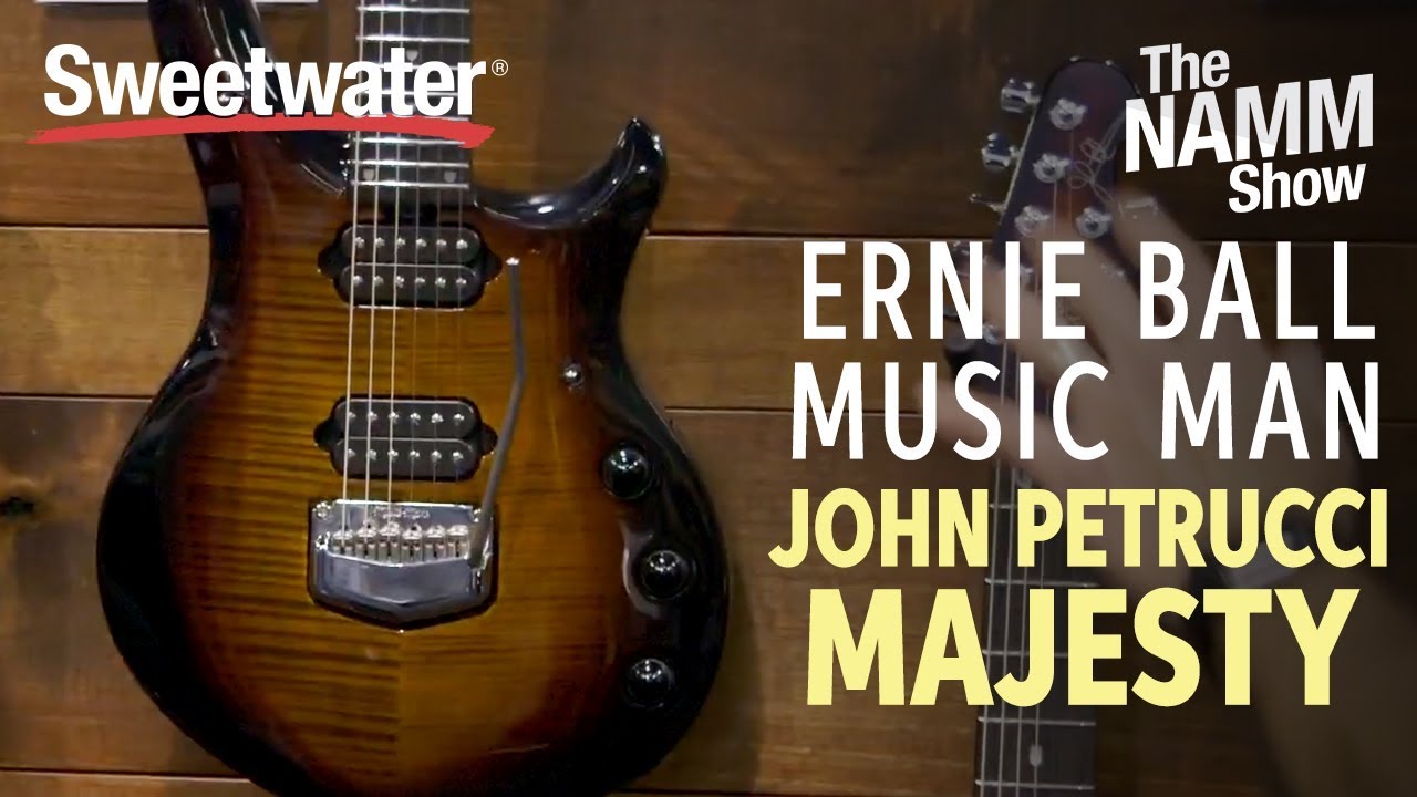 Ernie Ball Music Man John Petrucci Majesty 2019 at Winter NAMM 2019