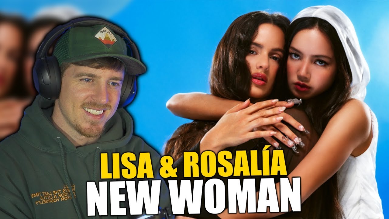 LISA - NEW WOMAN feat. Rosalía (music video) FIRST TIME REACTION