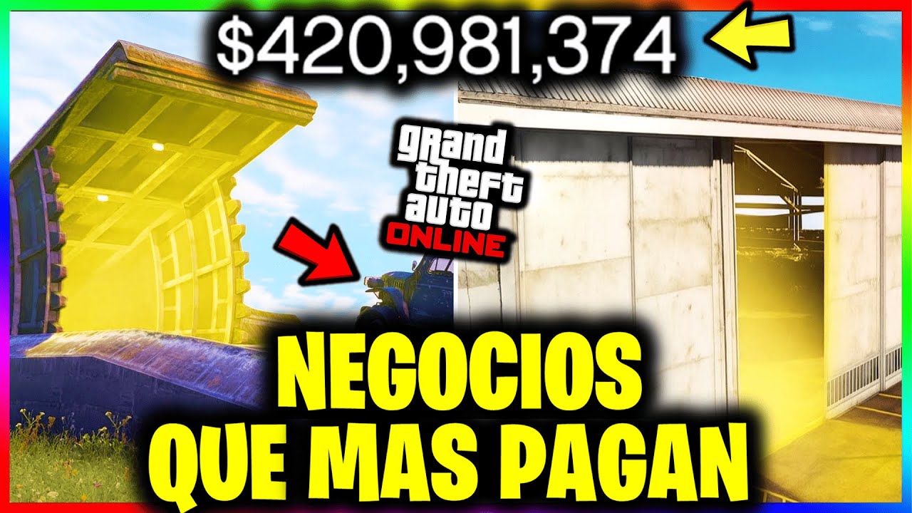 Los 7 Negocios que MÁS PAGAN en GTA Online