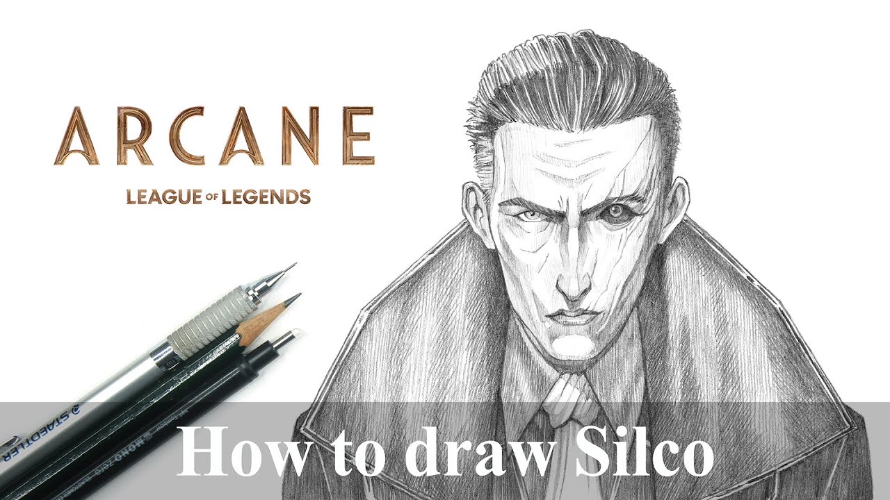 How to draw Silco | arcane | Silco