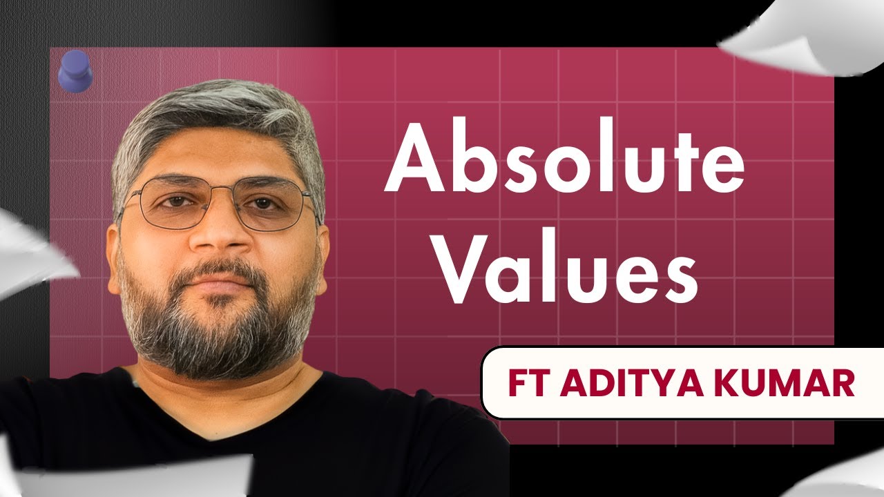 GMAT Absolute Value Questions: A Structured 3-Level Framework | Aditya Kumar Live