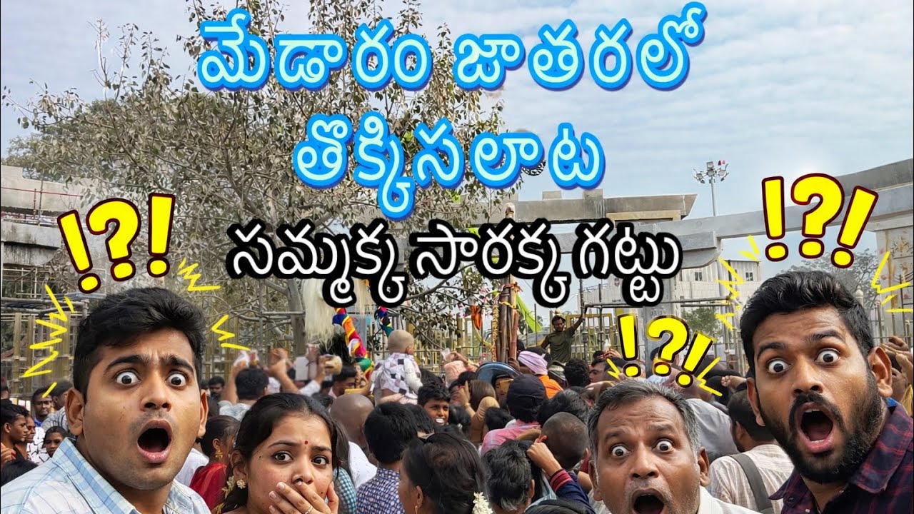 మేడారం జాతర | సమ్మక్క సారక్క గట్టు | Madaram Jathara | Warangal #trendingshorts #madaram #jathara