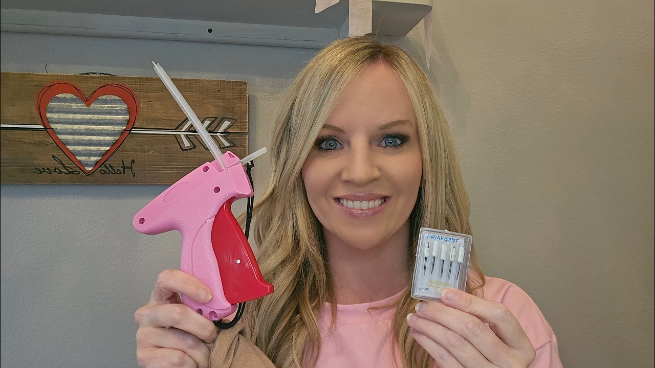 Handheld Stitch Gun for Clothes, Tagging Gun Clothing Fixer