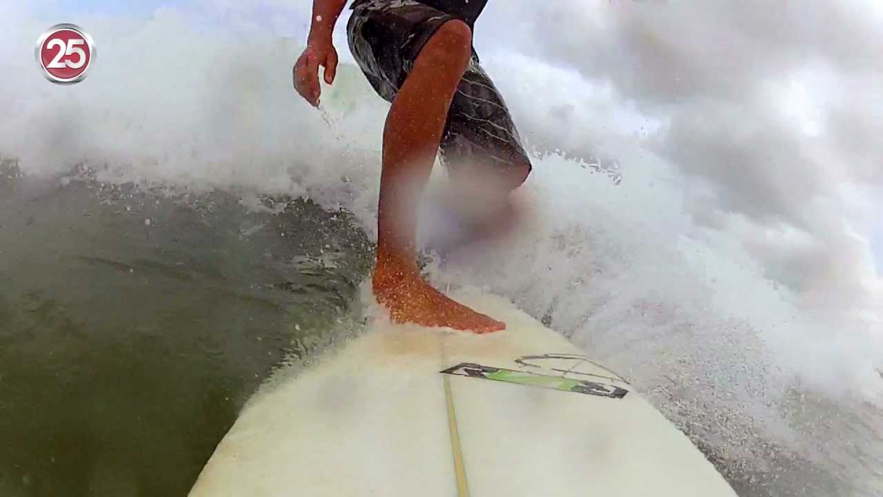 O surfista Camar&atilde;o manda seu recado | A HORA &Eacute; ESSA