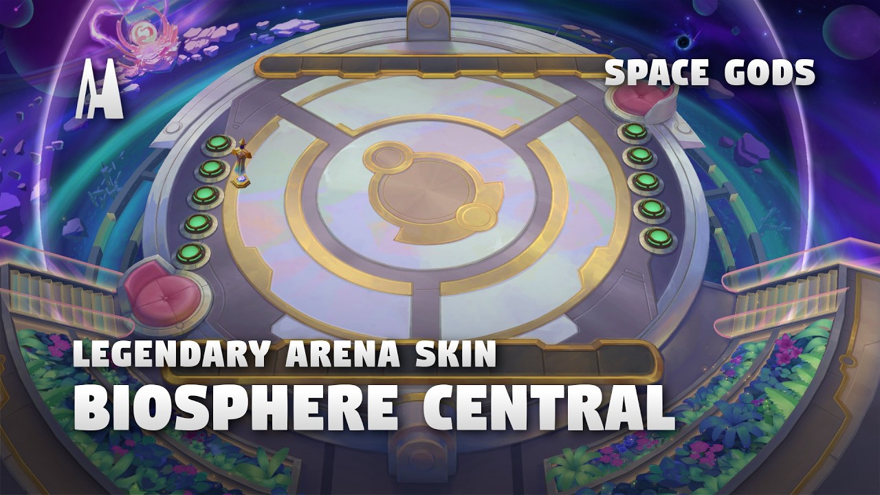 BIOSPHERE CENTRAL - LEGENDARY ARENA SKIN | TFT SET 17