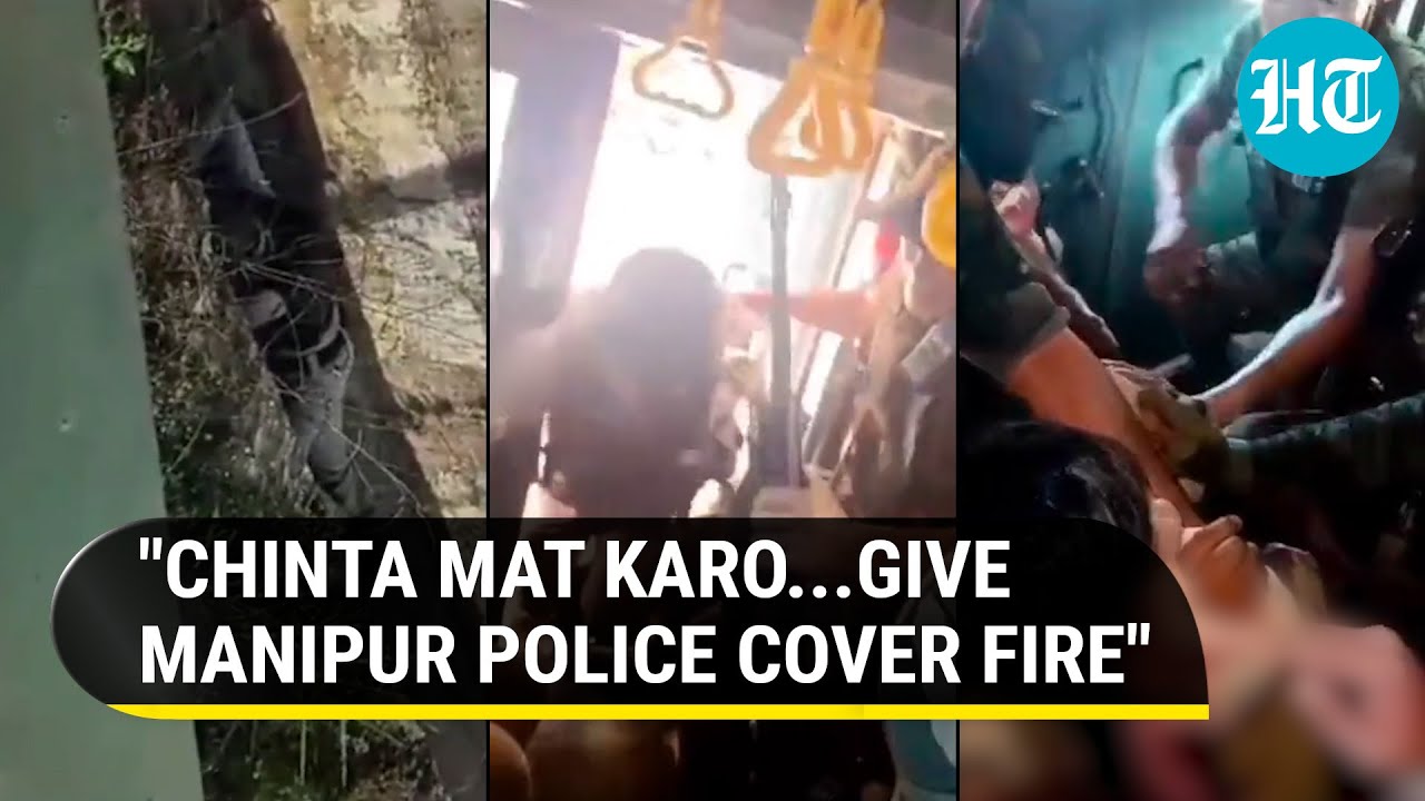 Watch Brave Rescue Of Manipur Police By Indian Army's Assam Rifles | 'Kuch Nahi Hoga...'