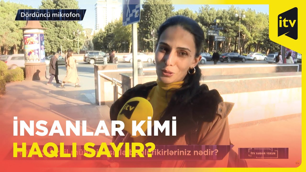 HƏMAS-İsrail müharibəsi barədə nə düşünürsüz?