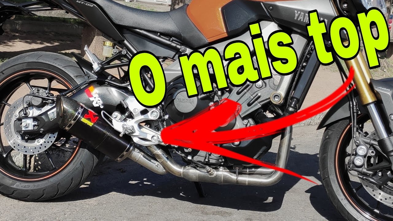 Yamaha MT09 Akrapovic Carbon | O mais TOP!