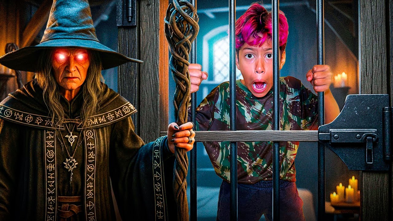 A BRUXA MALVADA ME PRENDEU NA CASA MAL ASSOMBRADA 😱*Robson Abreu e Richard Abreu