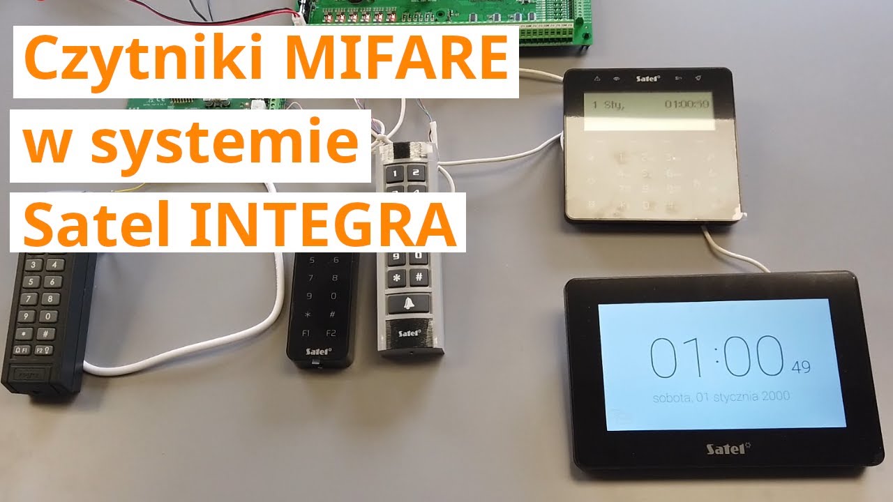 Czytniki MIFARE w systemie Satel Integra