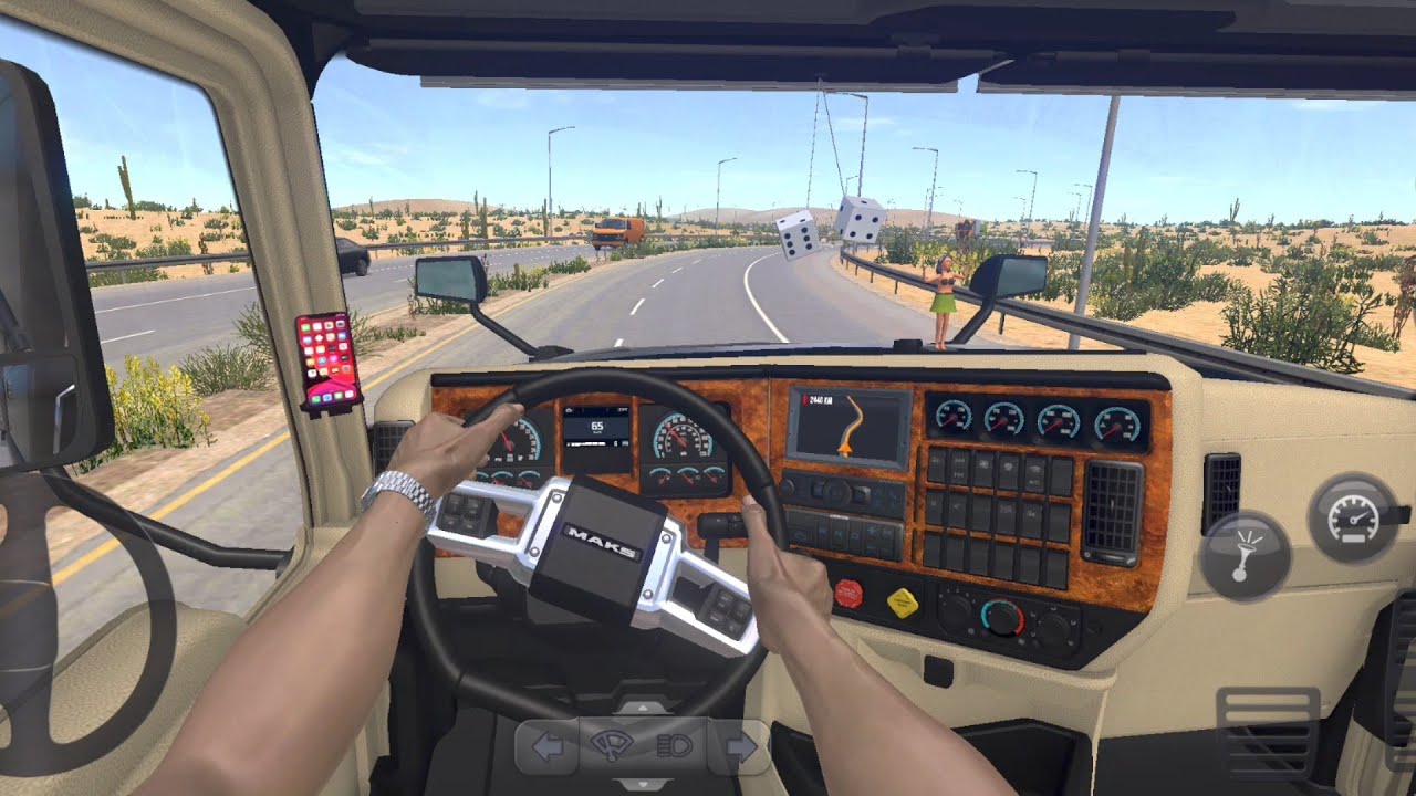 American MAKS ANT Truck | Truck Simulator Ultimate | Car Transporting | Android Mobile Gameplay