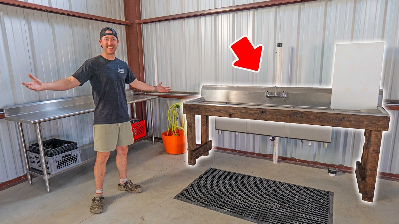 Workshop Build Series: Fish Cleaning Station Installation