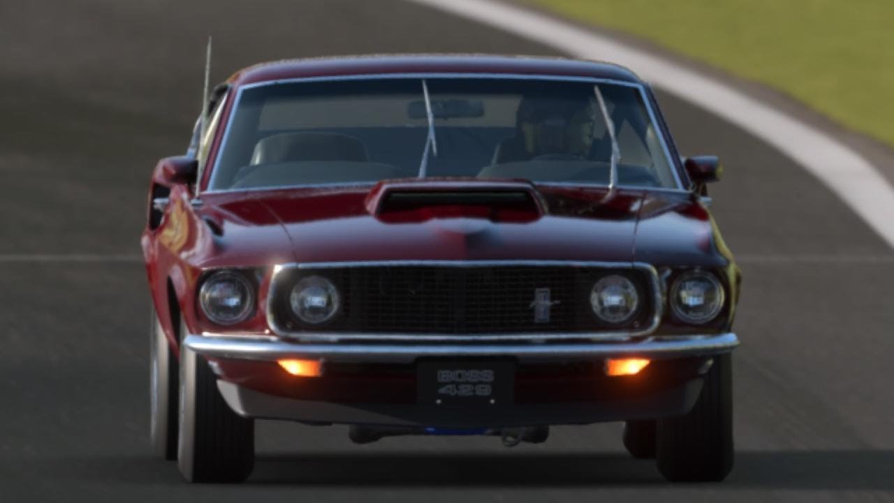 Gran Turismo 7 Replay Art of Cars: Ford Mustang Boss 429 1969