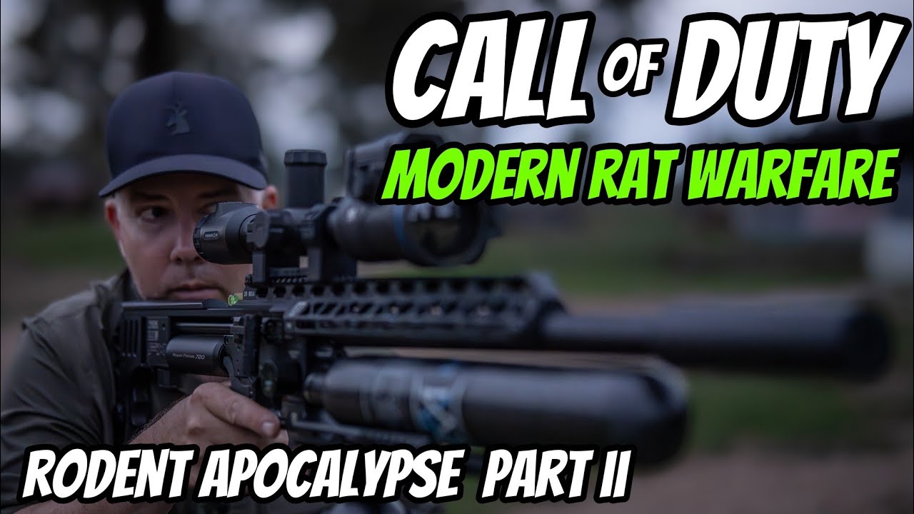 Call of Duty Modern Rat Warfare || Rat Shooting Madness || Rodent Apocalypse Part 2