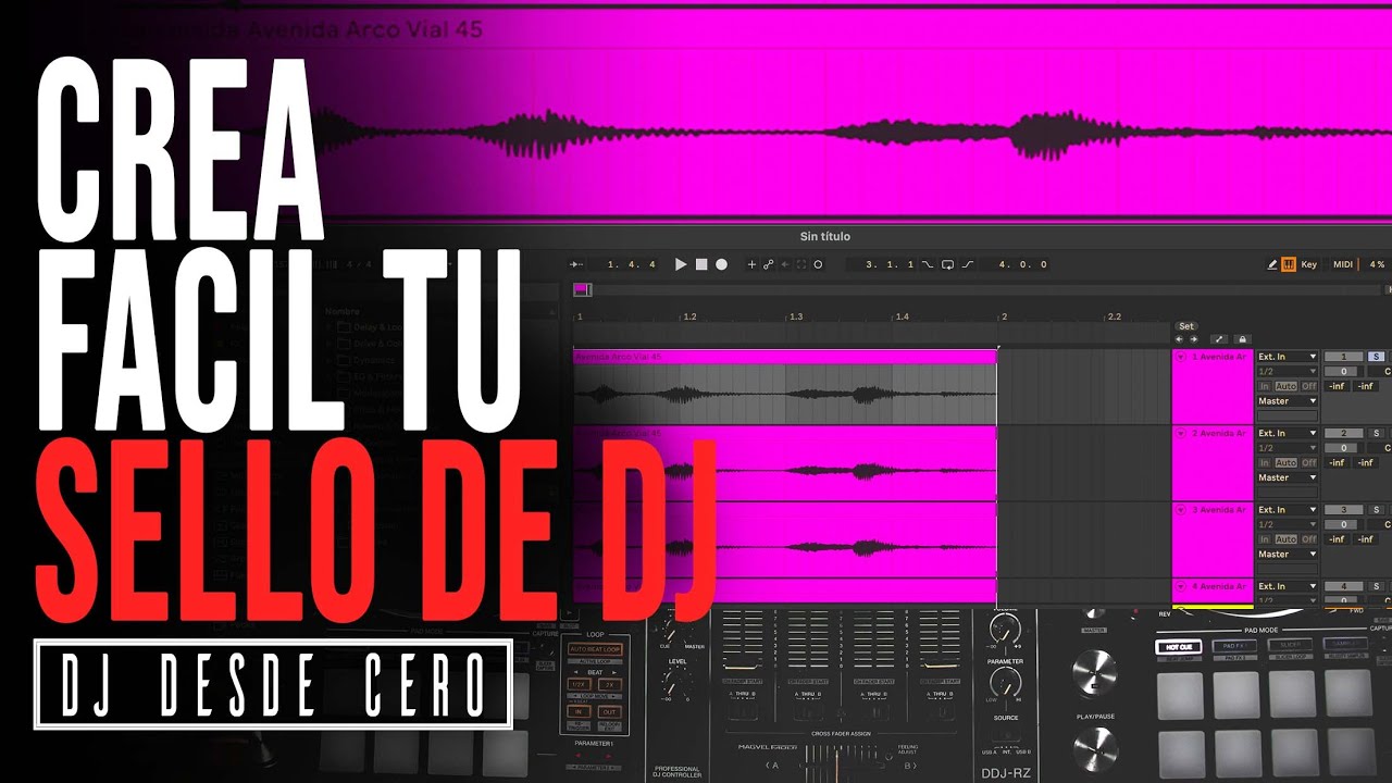 Como crear tu propio SELLO de DJ  🔥metido b&aacute;sico🔥