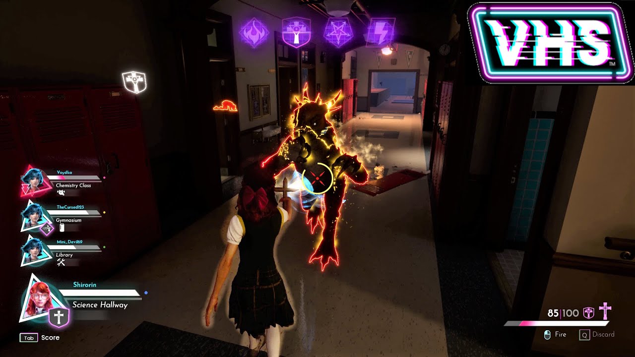 VHS Teen Gameplay The School Map