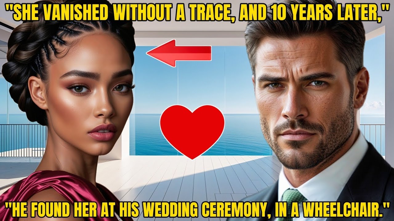 SHE VANISHED WITHOUT A TRACE, AND 10 YEARS LATER, A MILLIONAIRE FOUND HER AT HIS WEDDING IN A CHAIR.