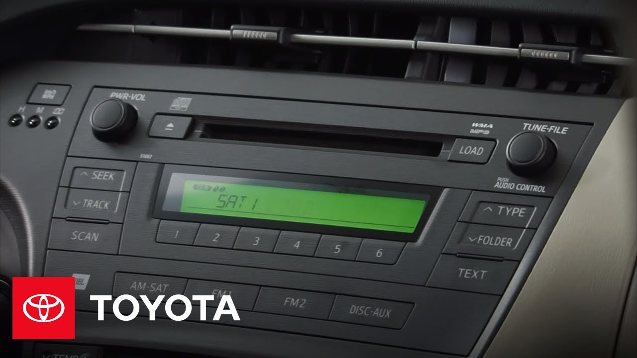 2010 Prius How-To: Loading A CD | Toyota