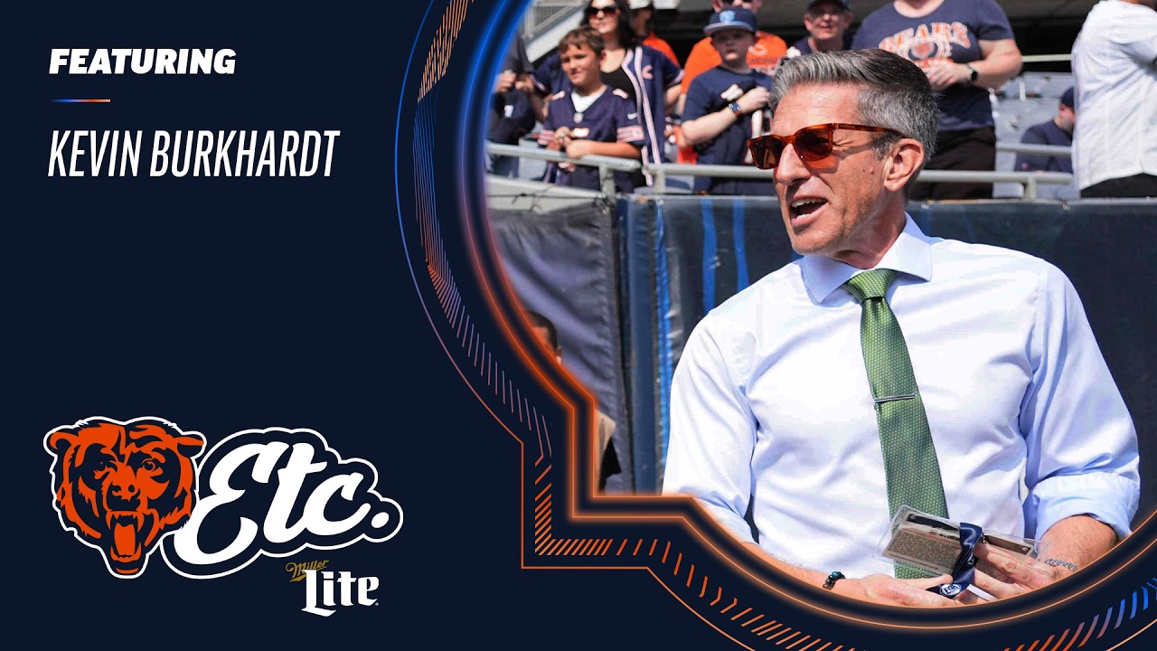 Kevin Burkhardt on the excitement of calling Bears' games | Bears, etc. Podcast