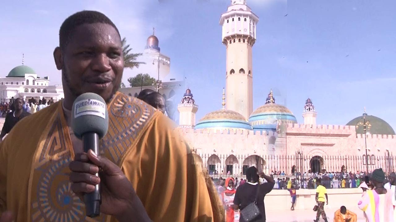 Magal 2021:Yor yorou magal :Regardez le Ziar du Lutteur Tapha Tine à la grande mosquée de Touba