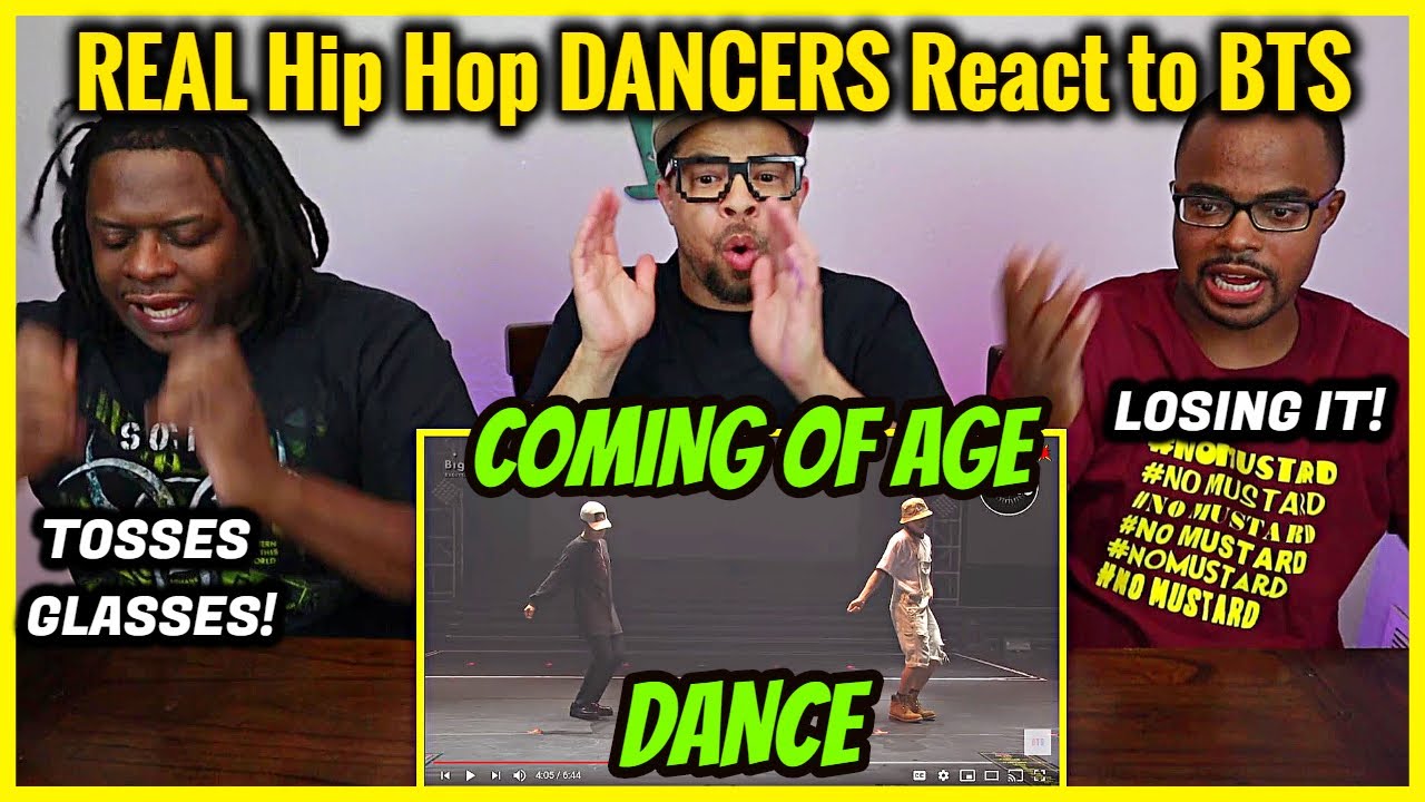 REAL Hip Hop DANCERS REACT to BTS Coming of Age Ceremony | Dance Cover by Jimin and Jungkook