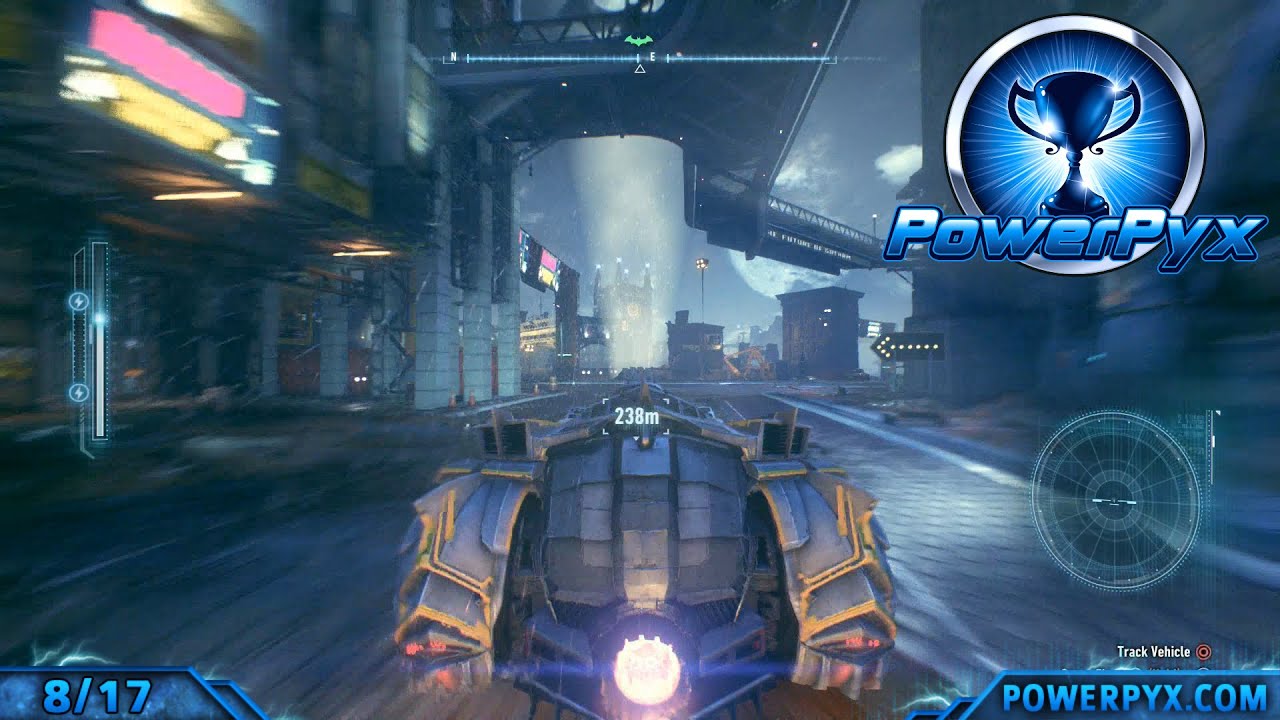 Batman Arkham Knight - A Leap of Faith Trophy / Achievement Guide (8 Jumps over 100 Meters)
