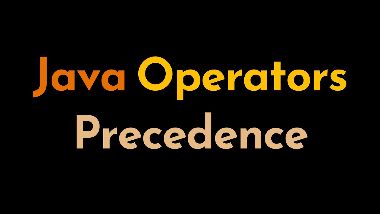 Приоритет операторов в Java | Операторы Java | Ассоциативность операторов | Geekific