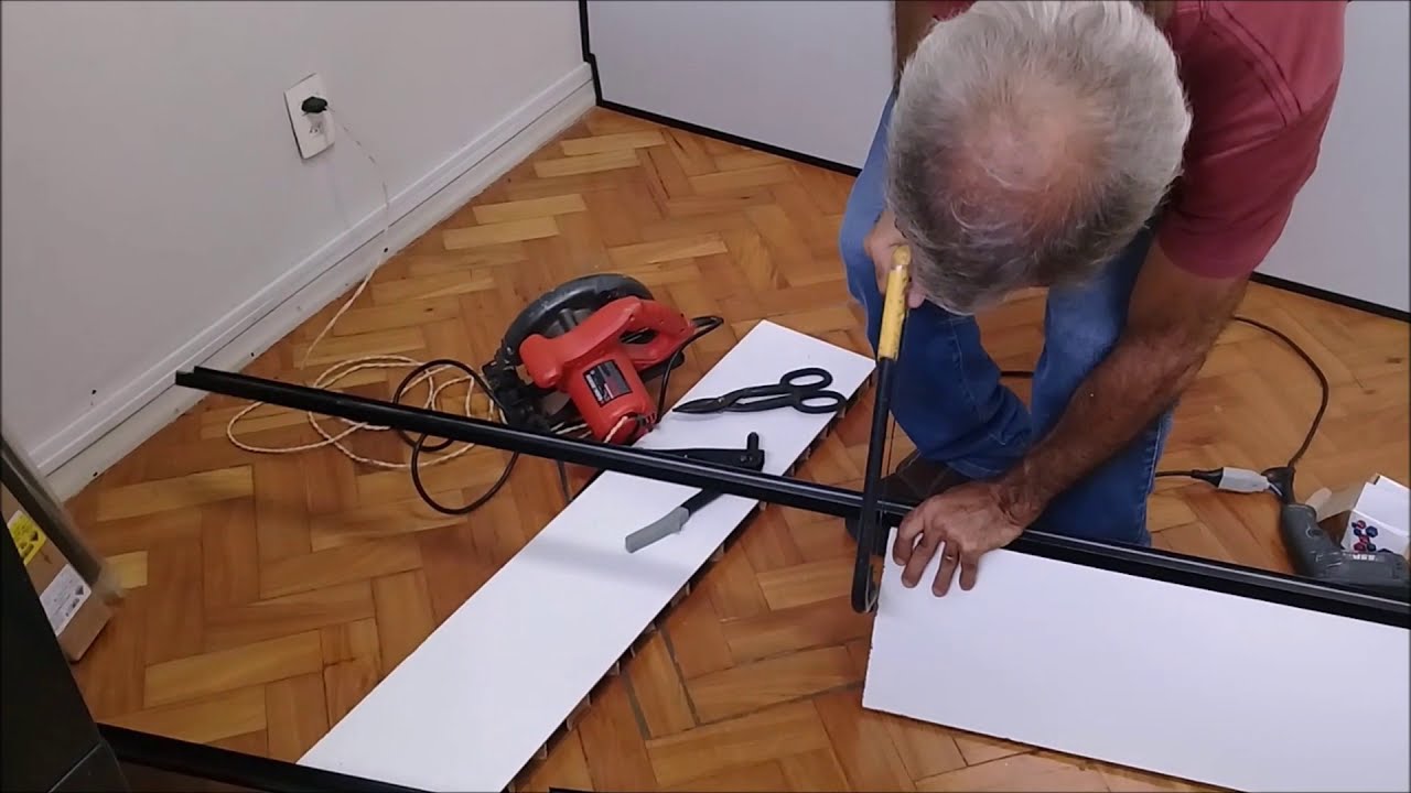 Como Fazer Divisória de Ambiente (8) Montagem