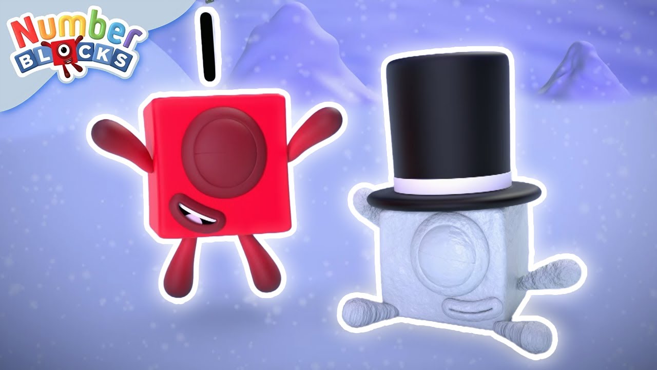 Winter wonderland in Numberland | Learn to count | 