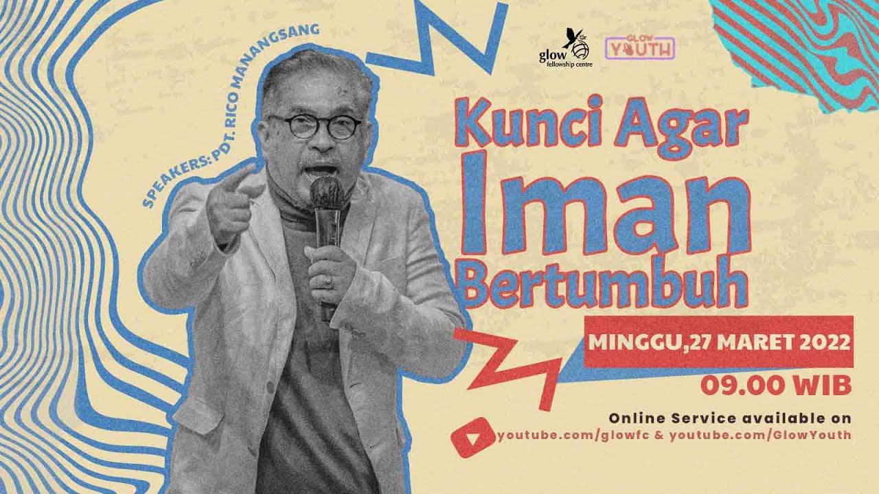Youth Online Service - Minggu, 27 Maret 2022 - Pdt. Rico Manansang