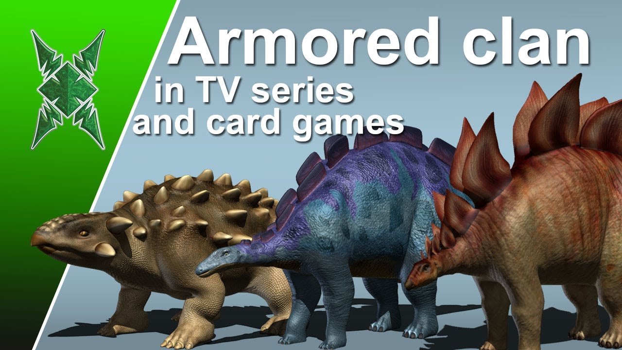 Dinosaur profiles - Armored clan in Dino Master