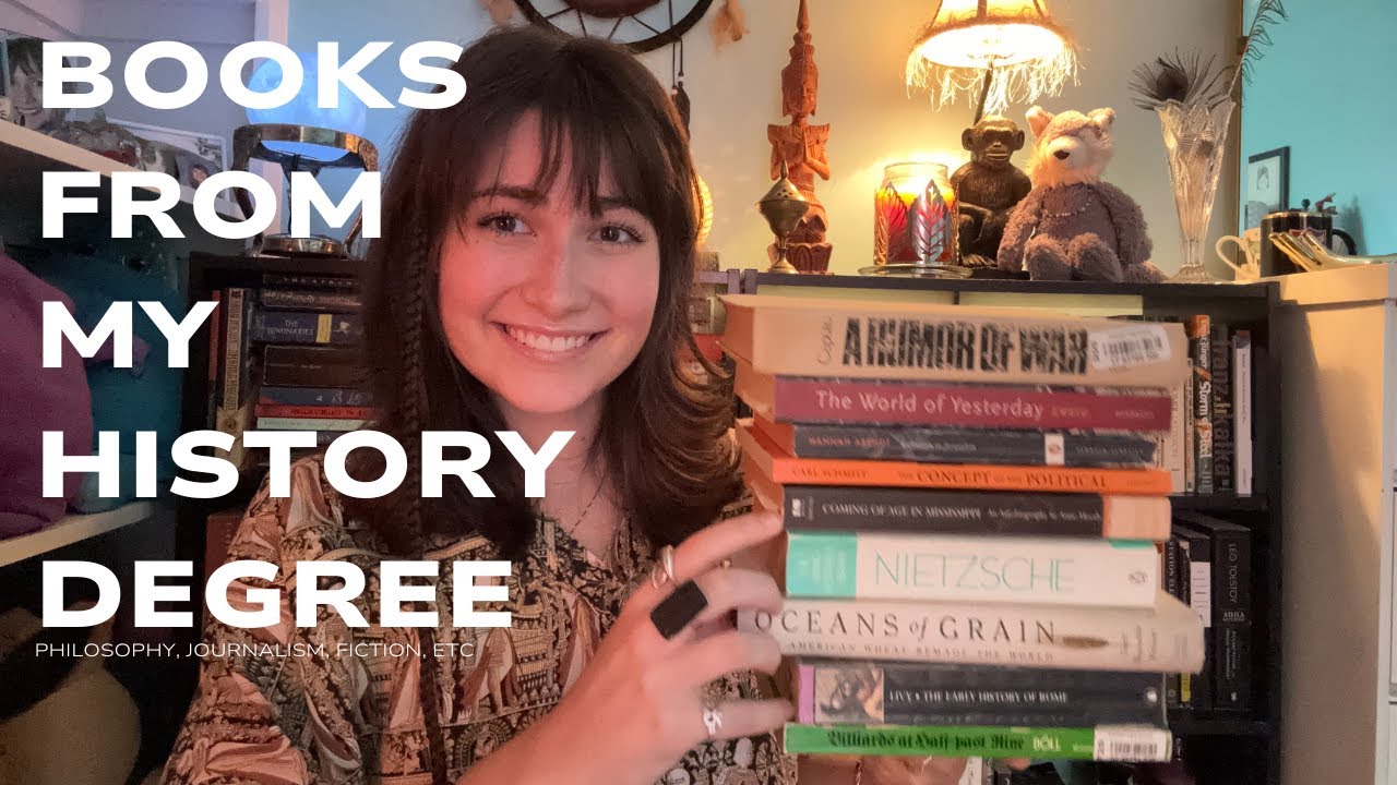 TOP 10 BOOKS FROM UNDERGRAD IN HISTORY | philosophy, journalism, political theory