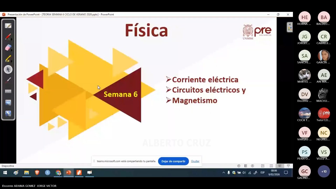 Física - Semana 06 - Pre San Marcos Ciclo Especial de Verano 2026 (Nuevo Ciclo)
