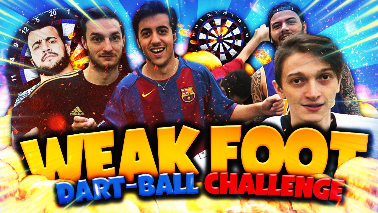WEAK FOOT MELAGOODO DART-BALL CHALLENGE