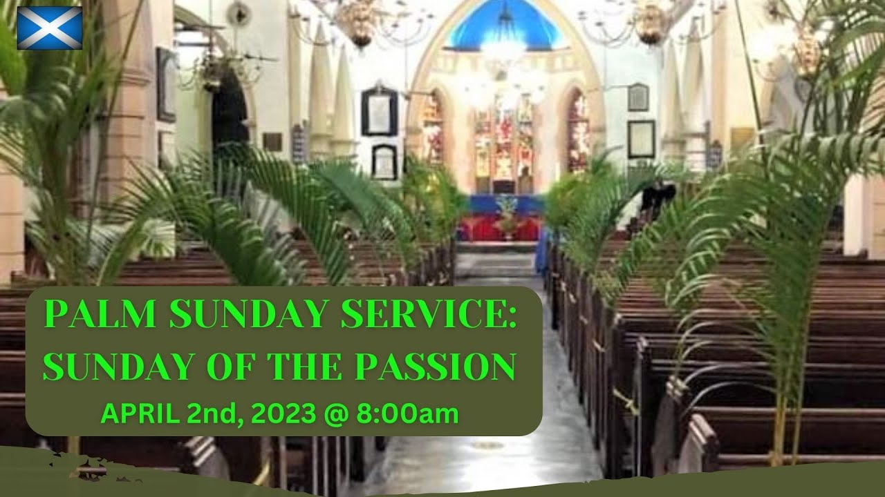 St. Andrew Live: Palm Sunday: Sunday of the Passion