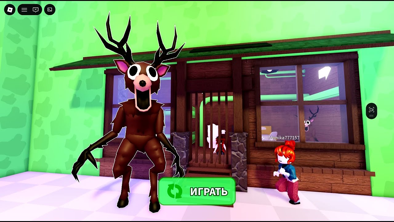 99 NIGHTS IN THE FOREST PRISON🔦🦌 #roblox #99nightintheforest #parkour #robloxshorts 