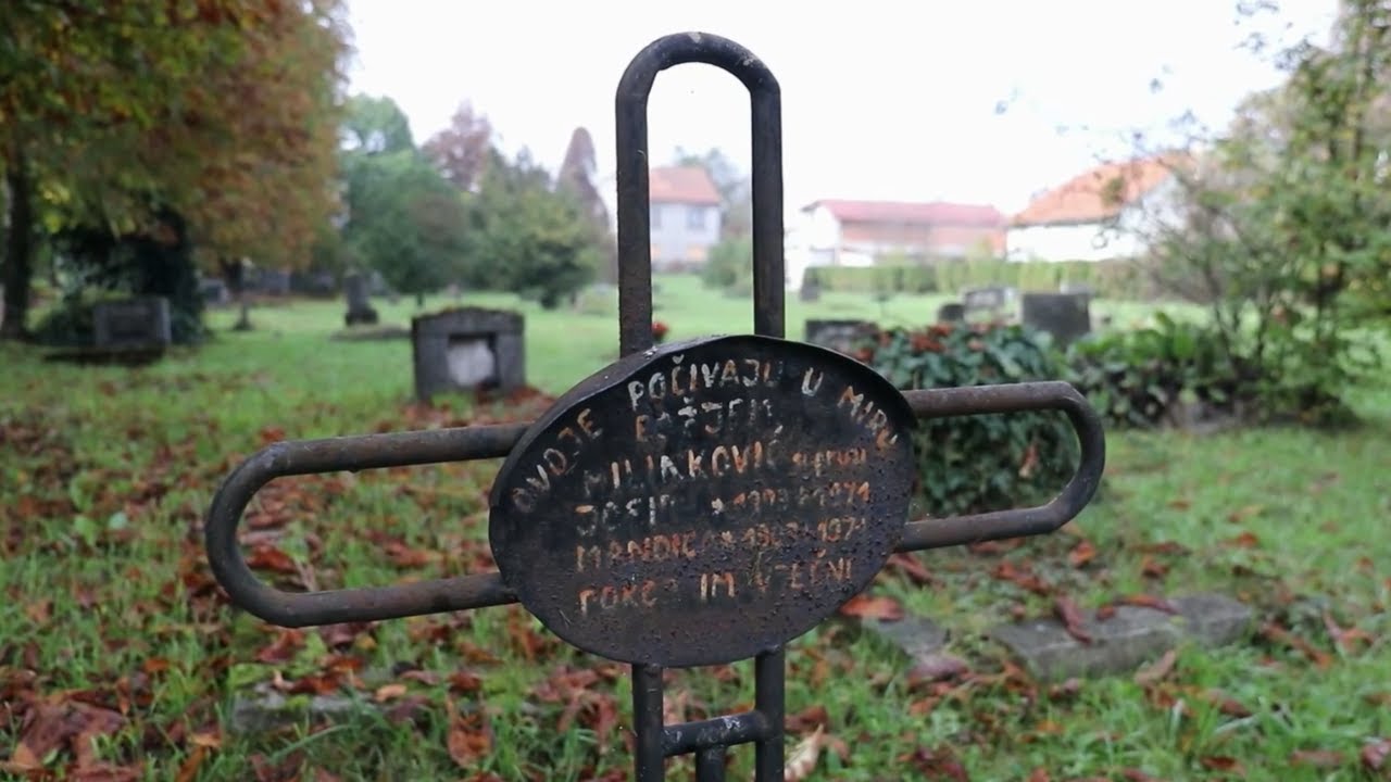 Blagdan Svi sveti na groblju zaboravljene djece psihijatrijske bolnice Vrapče u Zagrebu