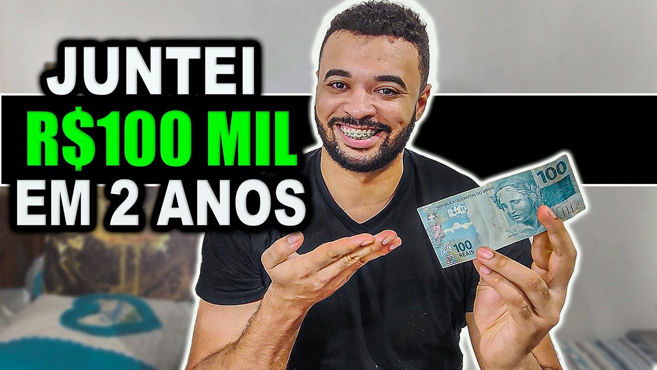 COMO JUNTEI R$100 MIL TRABALHANDO EM SUPERMERCADO (ESCALA 6x1)