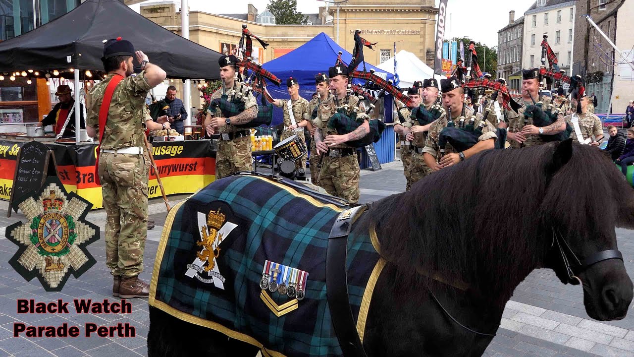 Perth Military Pipes & Drums Parade