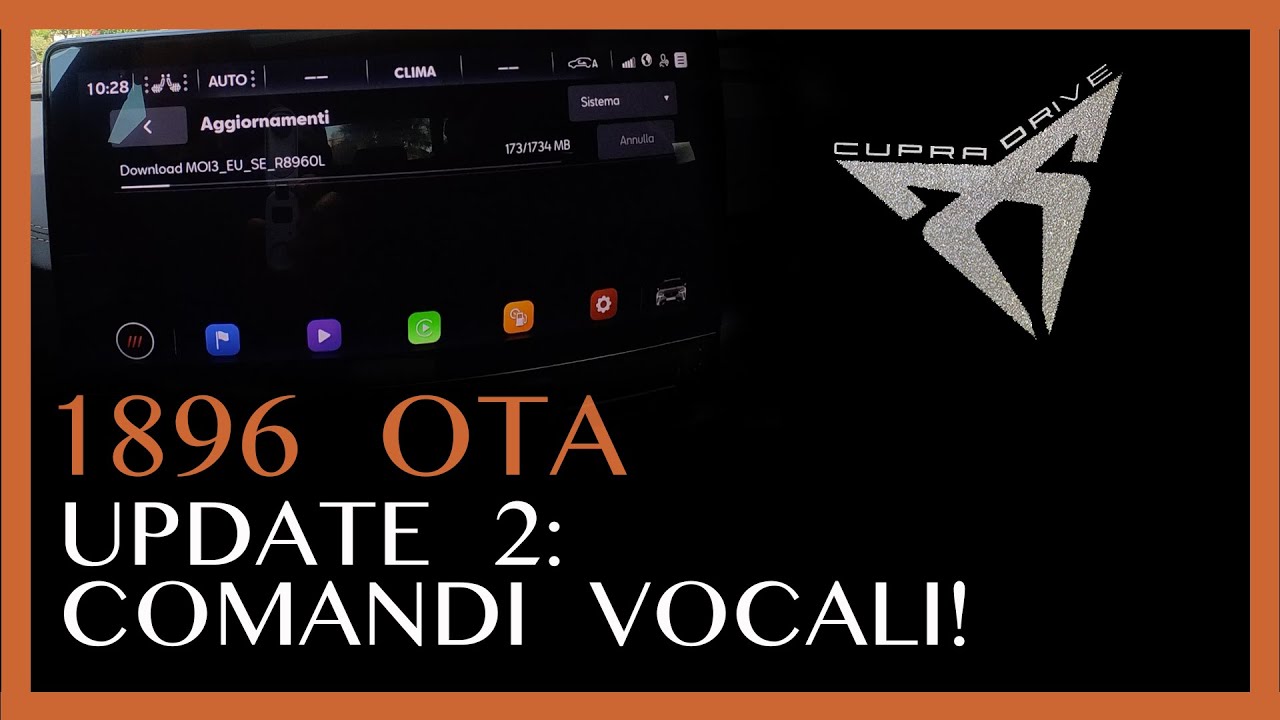 Cupra Formentor | Nuovo Aggiornamento Infotainment 1896 (A896) OTA: COMANDI VOCALI!